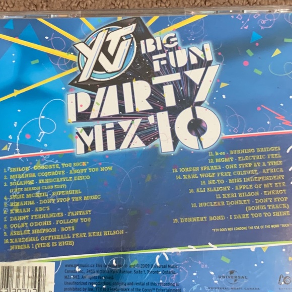 YTV CD (3 for $20) - Picture 2 of 3